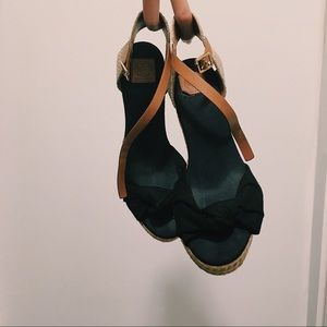 Tory Burch lightly wore Women Wedges Sandal
